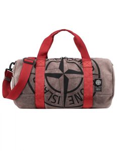 STONE ISLAND/PORTER® SUEDE DUFFLE BAG | The Clobber Magazine